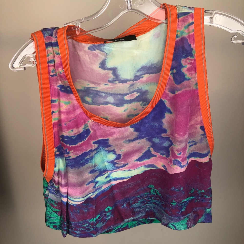 Diesel multi coloured crop